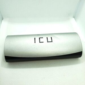ICU Black & Silver Glasses Case